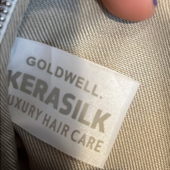 NWOT Goldwell Kerasilk Luxury Hair Cosmetic Makeup Small Bag - Picture 4 of 9